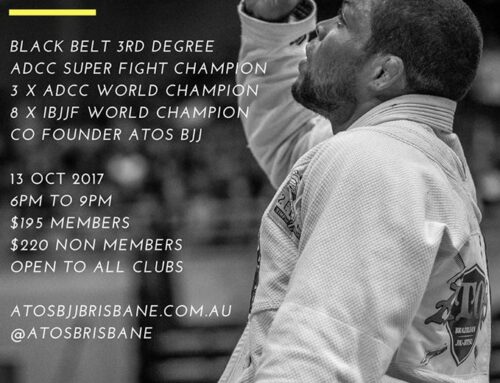 ANDRE GALVAO BRISBANE SEMINAR